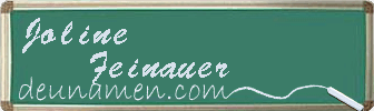 Joline Feinauer Visitenkarte